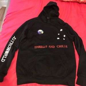 Travis Scott astroworld fleece hoodie